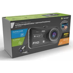 Tracer 4TS Full HD Black (Beschleunigungssensor, Eingebaute Anzeige, Eingebautes Display, GPS-Empfänger, Full HD), Dashcam, Schwarz