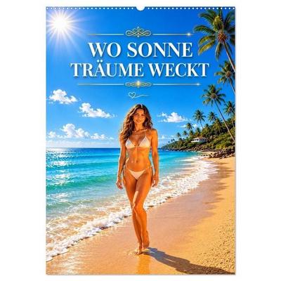 Wo Sonne Träume weckt (Wandkalender 2027 DIN A2 hoch), CALVENDO Monatskalender