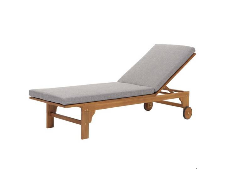 Transat de jardin chaise longue en bois et osier decoratif en polyrotin coussin gris 04_0008608