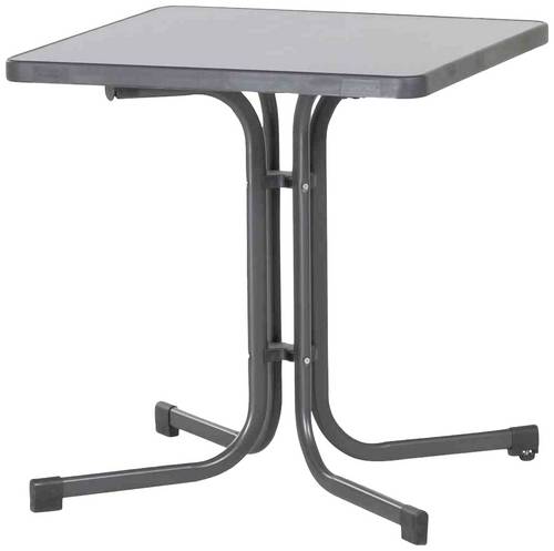 Sieger 231/G Boulevard-Klapptisch 70x70 cm, eisengrau/anthrazit