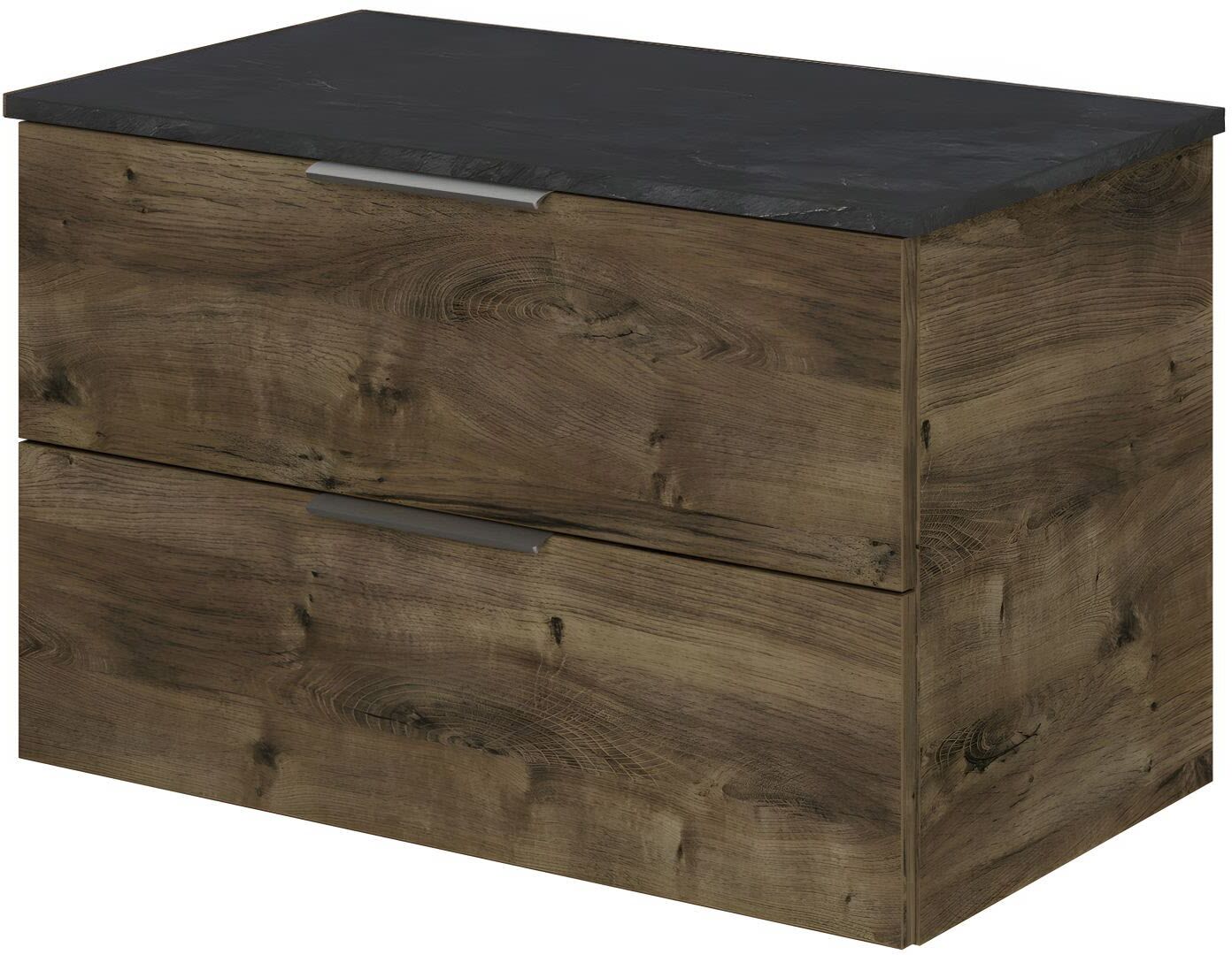 Steinkamp Living 2.0 Waschtischunterschrank mit Platte 79 cm für Aufsatzwaschtisch