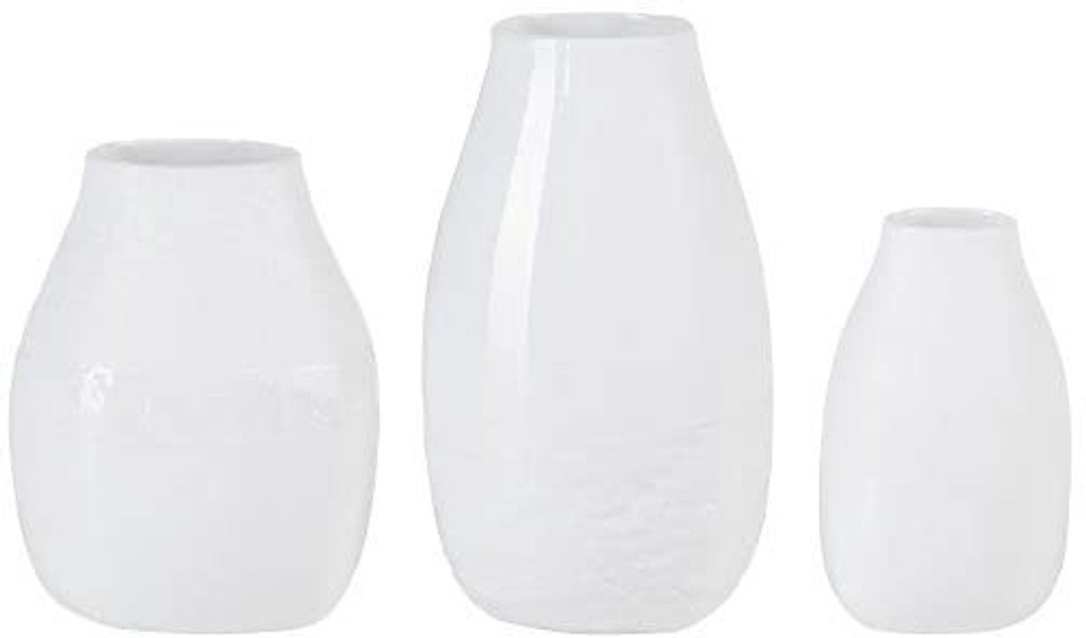 Omgoods Set van 3 Vrije Vorm Mini Vazen