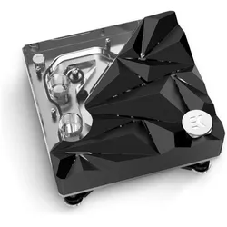EKWB EK-Quantum Velocity2 Edge D-RGB - 1700 Black Special Edition (schwarz/transparent), CPU Wasserkühler, Transparent, Silber, Schwarz