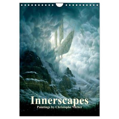 INNERSCAPES Fantasy Paintings by Christophe Vacher (Wall Calendar 2026 DIN A4 portrait), CALVENDO 12 Month Wall Calendar