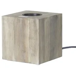 Scharnberger+Hasenbein Holz-Leuchte Würfel 90x90 88901