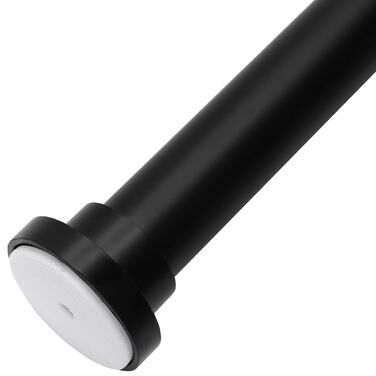 MERIVILLE 1-inch Diameter Metal Spring Tension Rod, Adjustable