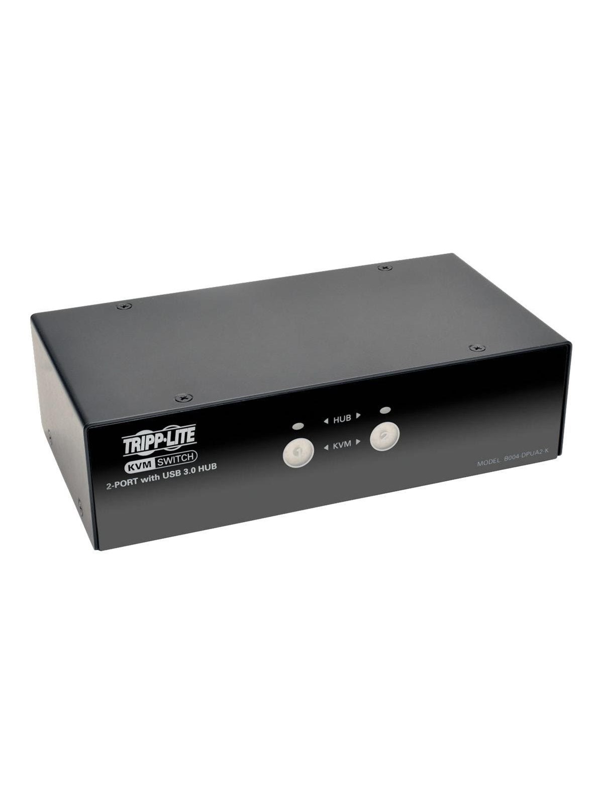 Eaton series 2-Port DisplayPort KVM Switch w/Audio Cables and USB 3.0 SuperSpeed Hub