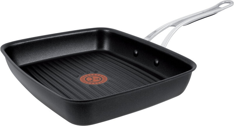 Tefal Jamie Oliver grillpan van gietaluminium, zwart, 23 x 27 cm