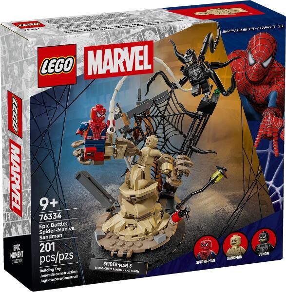 LEGO® Super Heroes 76334 Großer Showdown: Spider-Man vs. Sandman