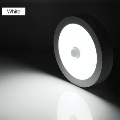 Universal Stock Lumi Sense LED Motion Sensor Ceiling Light PIR Ceiling Light For Hallways, Bedrooms & Living Spaces white 12w