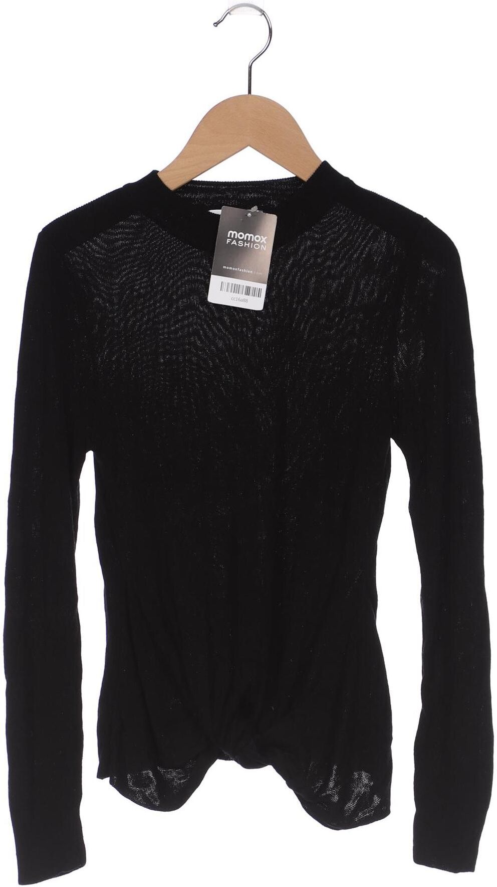 Topshop Damen Pullover, Schwarz, Gr. EU 36, Viskose - Second Hand