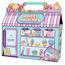 Puffy Pouches: Pufi-Charm-Design-Set – Eisdiele