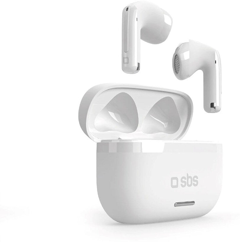 SBS Air Space True Wireless In-Ear Høretelefoner m. Active Noise Cancelling - Hvid