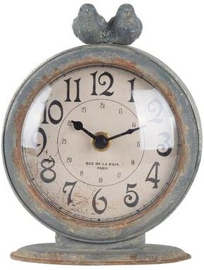 Value Selection Vintage Bird Decorative Tabletop Clock With Quartz Movement Vintage Bird Decorative Tabletop Clock With Quartz Movement