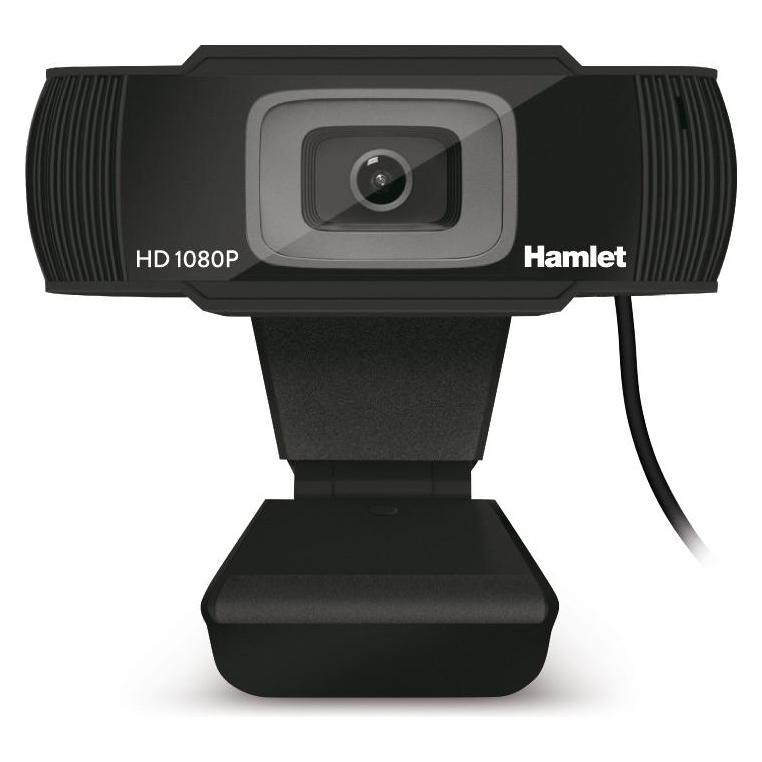 Hamlet HWCAM1080 Webkamera 2 MP 1920 x 1080 Pixel USB 2.0 Schwarz (2 Mpx) (HWCAM1080)