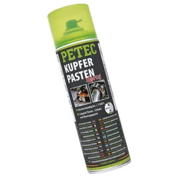 PETEC 70350 Kupferpastenspray Kupferpaste Spray 500ml Langzeitschmierung