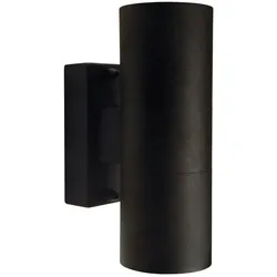 Nordlux Außenwandleuchte TIN DOUBLE, IP54, Up/Down, 2x GU10 max. 35W, Schwarz NORD-21279903