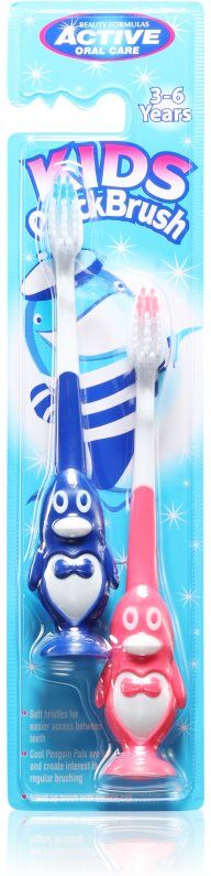 Beauty Formulas Kids brosses à dents pour enfant 2 pcs