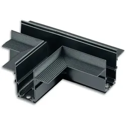 ISOLED Zubehör für NV-Trockenbauschiene TRACK48 - T-Schiene horizontal, nicht stromführend, schwarz ISO-116730