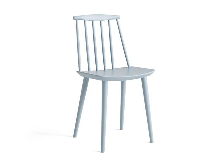 HAY J77 Stuhl Slate blue lacquered beech