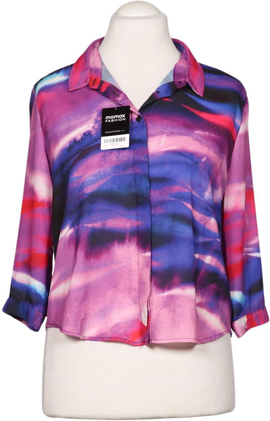 Monki Damen Bluse, Mehrfarbig, Gr. M, kein / Etikett - Second Hand