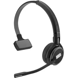 EPOS Impact Sdw 60 Hs Dect (Kabellos, Skype), Office Headset, Schwarz