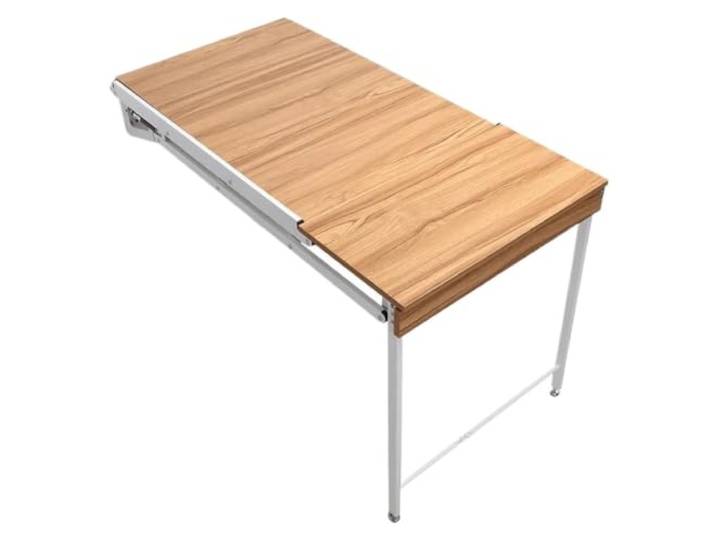 LTYKNGH Klapptisch Wand Wandmontierte Küchen-Esstische Haushalt Kleine Wohnung Klapptisch Teleskop Einfacher Balkon(Black-pure-white)