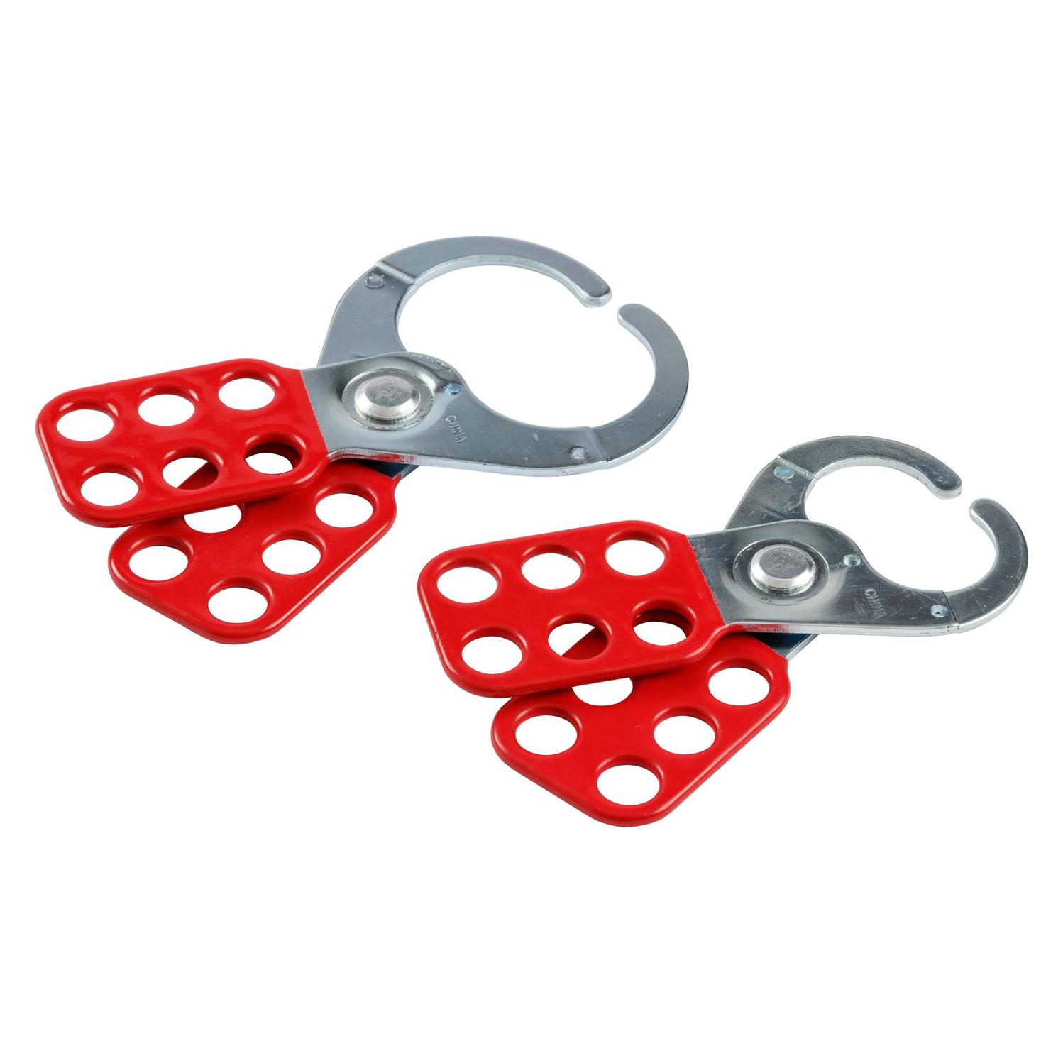 Brady Lockout Verriegelungssysteme (Mehrfach-Schliessbügel), 38 mm, Rot (12 Stück/Packung) (805841) (Bügelgehörschützer Ersatzstöpsel) (805841)