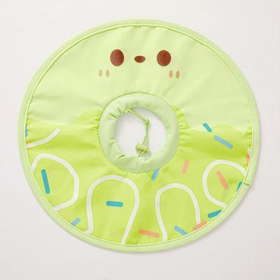 Uplift Essentials Waterproof Soft Elizabethan Recovery Collar Pillow green l