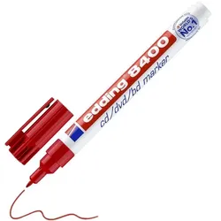 Edding CD/DVD/BD Marker »8400« rot