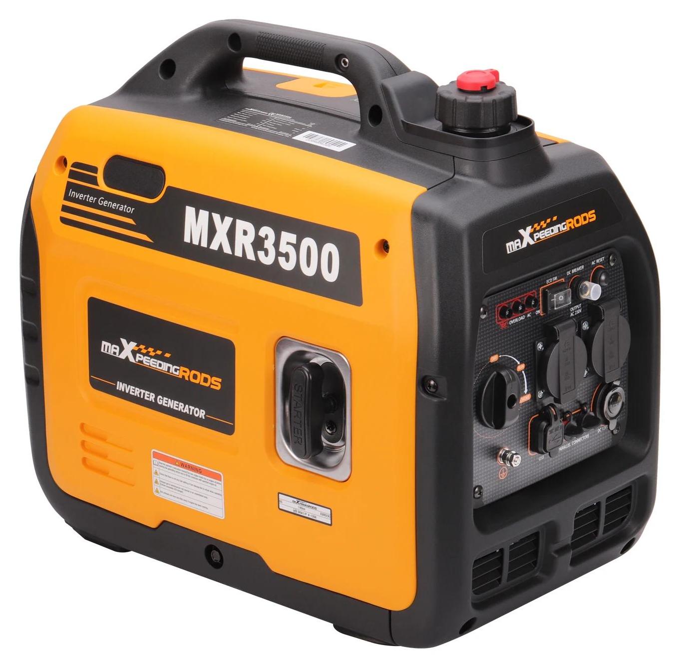 Benzin Inverter Stromgenerator 3300W - Notstromaggregat - 230V Steckdose - Tragbar - Haus Notstrom