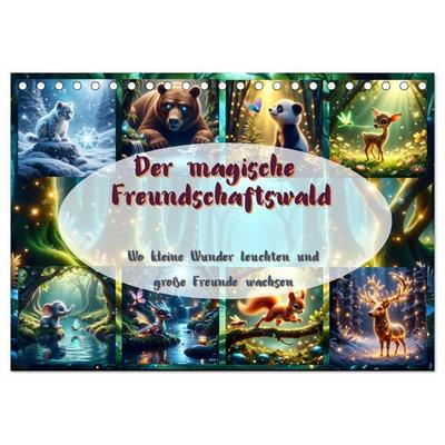 Der magische Freundschaftswald (Tischkalender 2027 DIN A5 quer), CALVENDO Monatskalender
