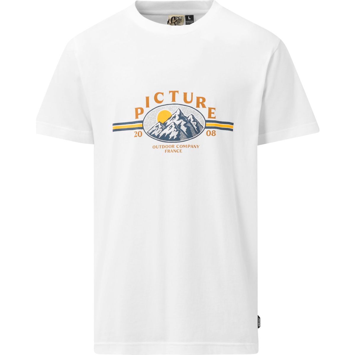 Picture Authentic Tee (C) S MTS1360CWhiteS
