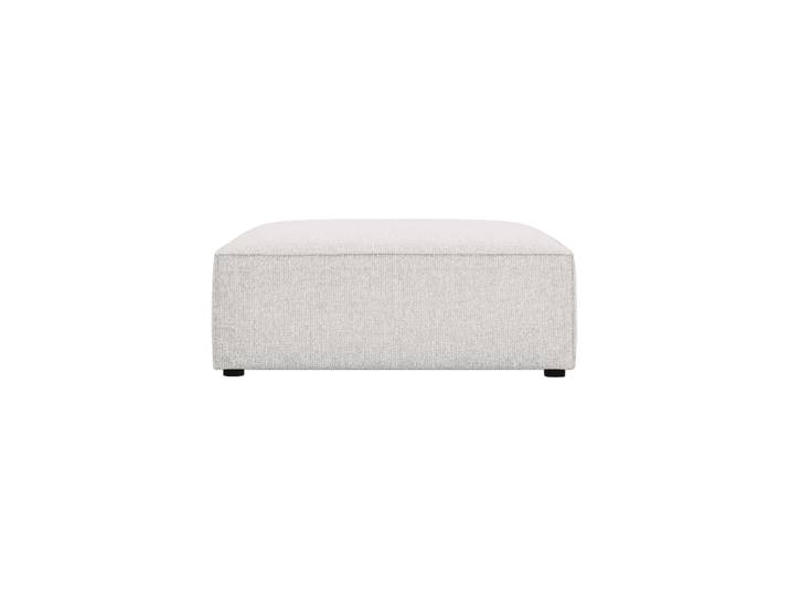 Design Sitzpouf „Arendal“ Chenille Hellgrau chosen by Bloomingloft