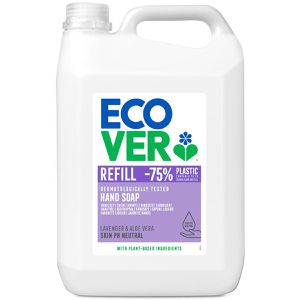 Ecover Seife Handseife Lavendel & Aloe Vera, Flüssigseife, Kanister, 5 Liter
