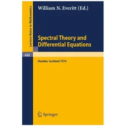 Spectral Theory and Differential Equations, Fachbücher