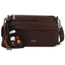 Suri Frey Umhängetasche Sandey Crossover M Zip brown - 17