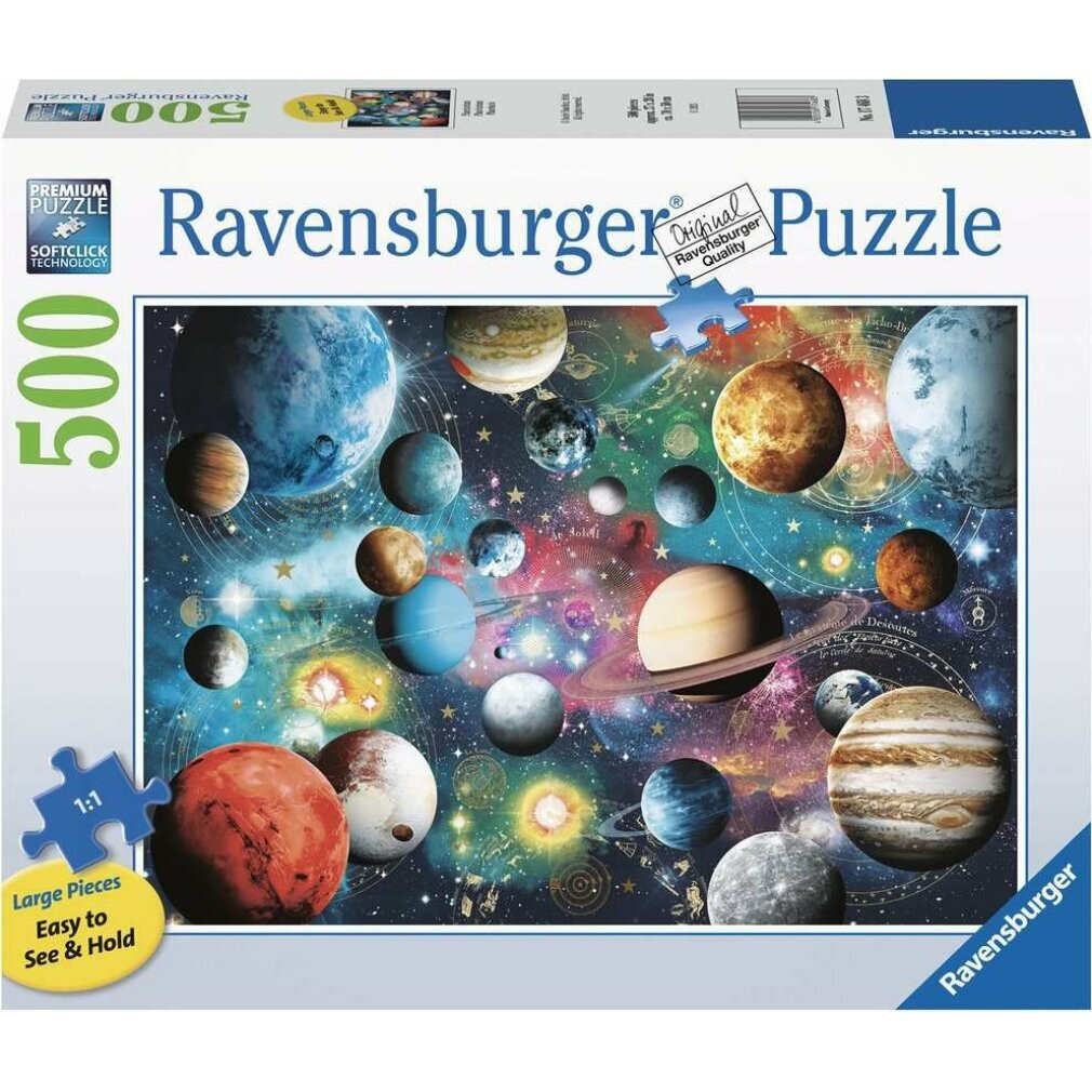 Ravensburger 2D-puzzel Planetarium met 500 stukjes