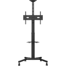 Vision Value Flat Panel Cart (50 kg, 31" - 80"), TV Ständer, Schwarz