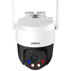 Dahua TECHNOLOGY DH-IPC-P3ASP-PV-0400B-S2-EUR PTZ 3MP IR LED WLAN (2304 x 1296 Pixels), Netzwerkkamera, Schwarz, Weiss