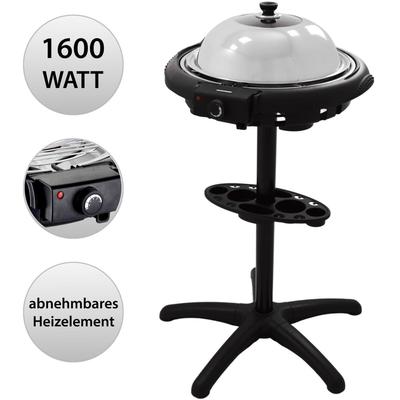 Syntrox Germany Swiloga 2-in-1 Elektrogrill 1600 W mit Deckel
