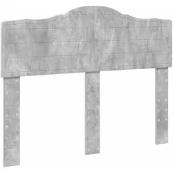 vidaXL Kopfteil Beton Grau 135 cm Holzwerkstoff
