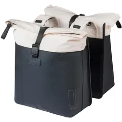 Basil Doppeltasche Vive 35 l schwarz/beige scharz / cremefarben