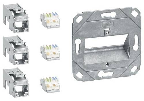 GMKSRJ45C6A3 Elektro-Sockelleisten-Zubehör Geräteeinsatz RJ45 Cat.6 Weiß 1St.