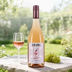 Divin alkoholfreie Weine  Divin Rosé alkoholfreier Wein Pinot Noir Frankreich