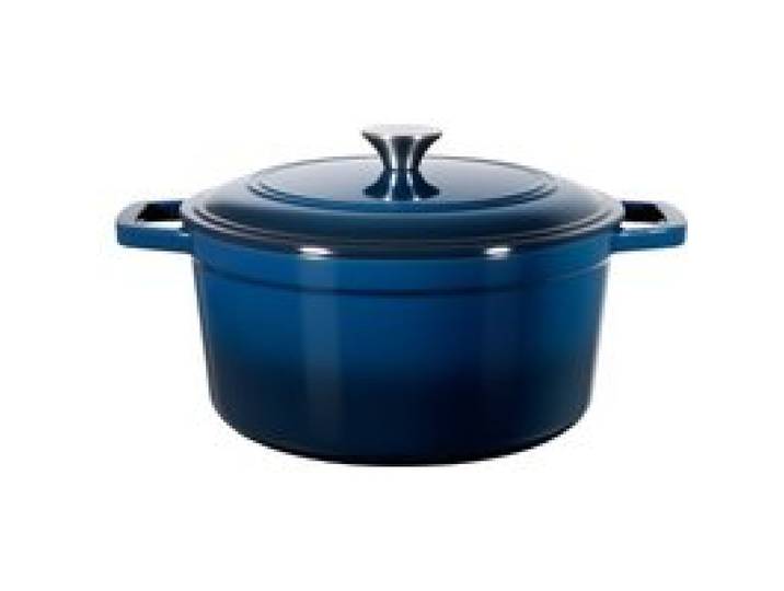VEVOR Schmortopf aus emailliertem Gusseisen, 5,68 L Dutch Oven zum Backen von Sauerteigbrot, robuster Kochtopf mit Deckel & 2 Griffen, geeignet bis 260 °C, Brottopf Eintopf zum Kochen und Braten