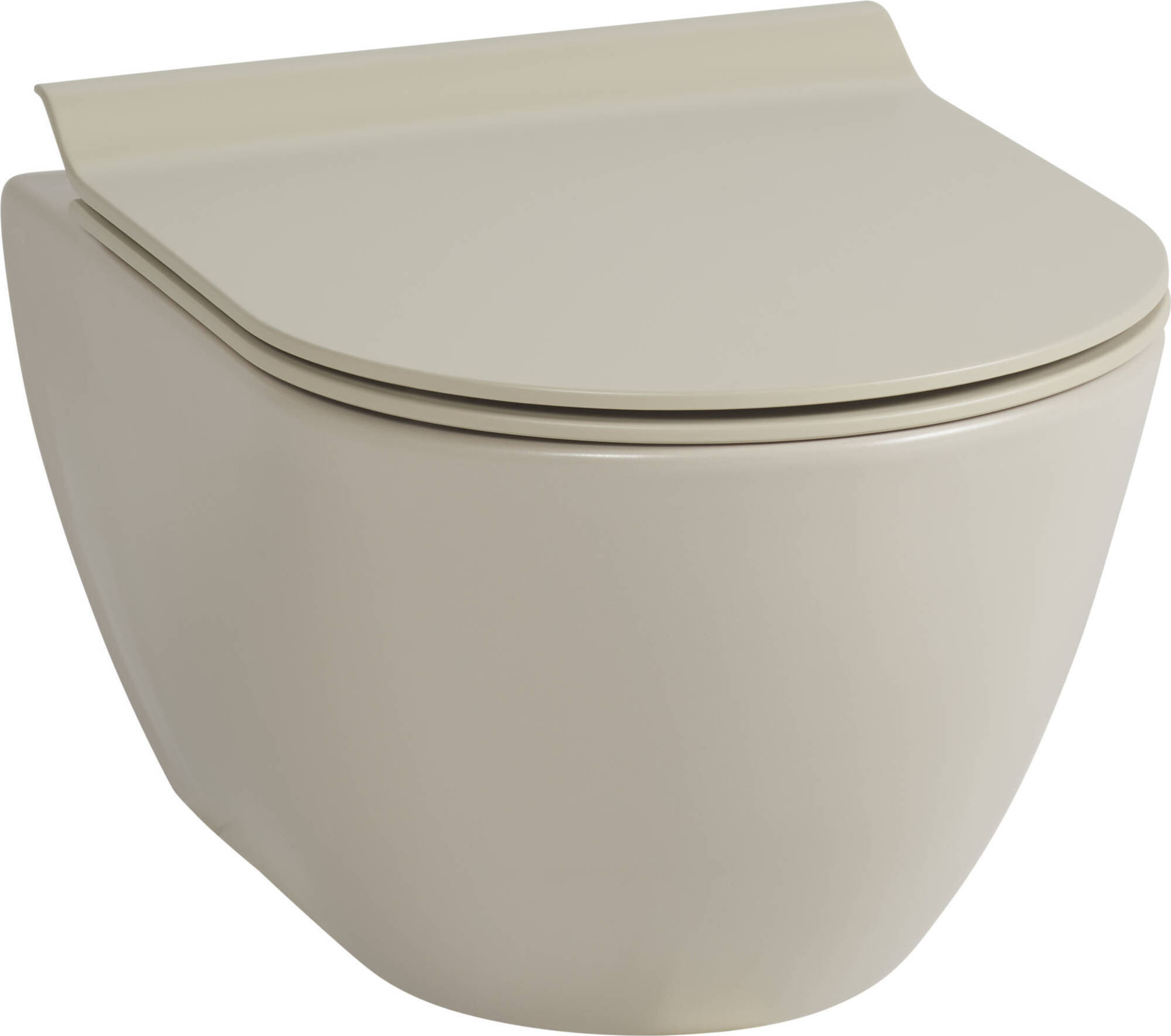 Ben Segno Hänge-WC mit Tiefspül mit WC-Sitz Kompakt - Nanobeschichtung