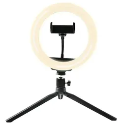 Denver RLS-801 (Ringlicht), Dauerlicht, Schwarz