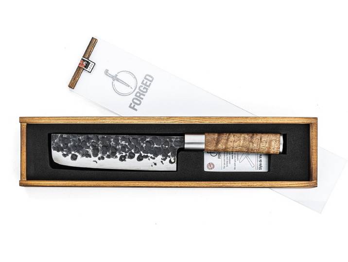 Forged VG10 Hakbijl 17cm - 5-lagen staal - in geschenkverpakking