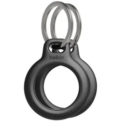 Belkin Secure Holder mit Schlüsselanhänger für AirTag (2er Pack), schwarz